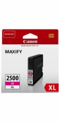 Canon CARTRIDGE PGI-2500XL M purpurová pro Maxify iB4050, iB4150, MB5050, MB5150, MB5155, MB5350, MB54x (1295 str.)