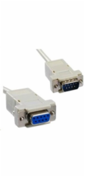 PREMIUMCORD Kabel sériový 10m prodlužovací (Canon 9M/9F, rozebírací, RS232)