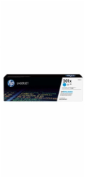 HP 201X High Capacity Cyan LJ Toner Cartridge, CF401X (2,300 pages)
