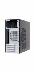 CHIEFTEC skříň Elox Series / Minitower, HT-01B, 350W, Black