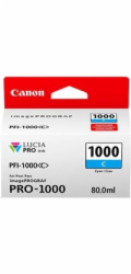 Canon CARTRIDGE PFI-1000C azurová pro ImagePROGRAF PRO-1000 (675 str.)