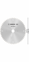 Pilový kotouč Optiline Wood - 260 x 30 x 3,2 mm, 48 - 3165140373845 BOSCH