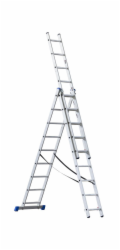 Žebřík G21 třídílný 5,9m, 3x9 příček