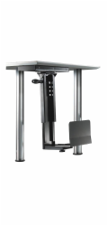 Neomounts CPU-D250 - Montážní sada (držák CPU) - otočné provedení - černá - pod stůl