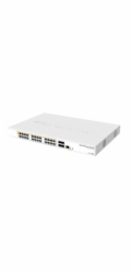 Switch Mikrotik CRS328-24P-4S+RM 800MHz CPU, 512MB, 24x GLAN, 4x SFP + cage, ROS L5, PSU,1U Rack
