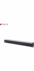 Intellinet 19' 1U rack prodlužovací kabel