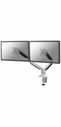Neomounts NM-D750D - Montážní sada - plný pohyb - pro 2 LCD displeje - bílá - velikost obrazovky: 10"-32" - upevnění svorkou, průchodka, upevnitelné na stůl