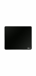 C-TECH Podložka pod myš MP-01, černá, 320x270x4mm, obšité okraje