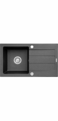 Sink MAIDSINKS Promo 76x44 1B 1D black