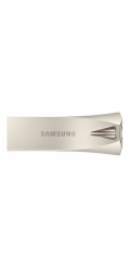 Flashdisk Samsung BAR Plus 256GB, USB 3.1, kovový, stříbrný 45020331