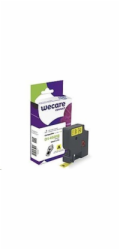 WECARE ARMOR páska pro DYMO S0720580, černá/žlutá, 12mm x 7m