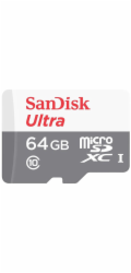 Sandisk MicroSDXC karta 64GB Ultra (80MB/s, Class 10 UHS-I, Android)