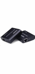 PREMIUMCORD HDMI extender na 60m FULL HD 1080p přes jeden kabel Cat5e/6/6a/7, EDID nastavení