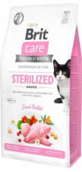 BRIT Care Grain Free Sterilized Sensitive - suché krmivo pro kočky -  7 kg