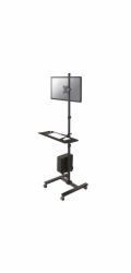 Neomounts FPMA-MOBILE1700 - Vozík - pro LCD displej / PC vybavení - černá - velikost obrazovky: 10"-32"