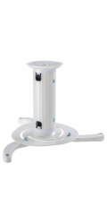 Neomounts BEAMER-C80WHITE/Držák projektoru/na strop/nosn. 15kg/výška 13/20 cm/bílý