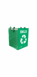 SIXTOL Taška na tříděný odpad SORT EASY GLASS, 30x30x40cm, 36l SIXTOL