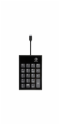 PORT CONNECT USB KEYPAD Dual USB-C a USB-A numerická klávesnice, černá