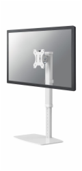 Neomounts FPMA-D890 - Stojan - plný pohyb - pro Displej LCD - bílá - velikost obrazovky: 10"-30" - stolní stojan, upevnitelné na stůl