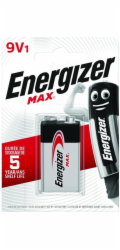 Baterie Energizer Max 426660 9V 6LR61, 1 kus, Eco pack