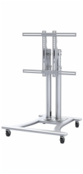 Neomounts PLASMA-M1200 - Vozík - pro plochý panel - stříbrná - velikost obrazovky: 27"-70"