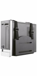 Neomounts CPU-W100 - Montážní sada (držák CPU) - černá - montáž na stěnu