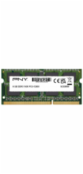 PNY SOD8GBN12800/3L-SB PNY 8GB DDR3 1600MHz / SO-DIMM / CL11 / 1,35V