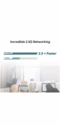 TP-Link TX201 PCIe adapter (1xPCIe2.1,1x2,5GbE)