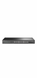 TP-Link OMADA JetStream switch pro připojení k UPS TL-SG3428X-UPS (24xGbE, 4xSFP+, 2xconsole, fanless)