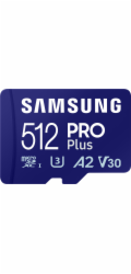 Samsung MicroSDXC 512GB MB-MD512SA/EU PRO Plus + SD adaptér