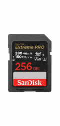 SanDisk SDXC karta 256GB Extreme PRO (280 MB/s Class 10, UHS-II V60)