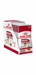 ROYAL CANIN SHN Medium Adult in sauce - vlhké krmivo pro dospělé psy - 10x140g