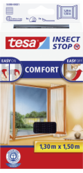 Tesa Comfort Okenní síť proti hmyzu 1,3 x 1,5 m černá