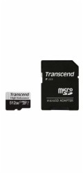 Transcend microSDXC UHS-I U1 512 GB TS512GUSD350V Transcend 512GB microSDXC 350V UHS-I U1 (Class 10) High Endurance paměťová karta, 95MB/s R, 45MB/s W
