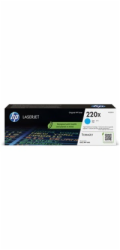 HP 220X Cyan Original LaserJet Toner Cartridge (5,500 pages)