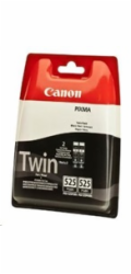 Canon CARTRIDGE PGI-525 PGBK černá TWIN-PACK pro PIXMA MG5150, iX6550, MG5150, MG5250, MG5350, MG6150, MG8150 (680 str.)
