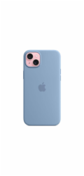 Apple Silikonové s MagSafe iPhone 15 Plus, ledově modré MT193ZM/A iPhone 15+ Silicone Case with MS - Winter Blue