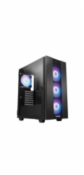CHIEFTEC ATX GS-02B-OP / ARGB / 4x120 mm / USB 3.0 / USB-C / černý