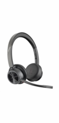 HP Poly Voyager 4320-M - Náhlavní souprava - náhlavní - Bluetooth - bezdrátový, kabelové - USB-A přes adaptér Bluetooth, USB-A - černá - certifikováno pro Microsoft Teams, certifikováno pro Zoom