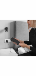 Super rychlá PD nabíječka | 1xUSB-C | 65W | 5-20V | 3-3,25A | Černá