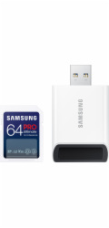 Samsung SDXC 64GB PRO ULTIMATE + USB adaptér