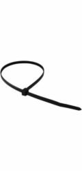 Upevňovací popruh Elematic, 2,6 x 200 mm, černý