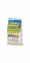 ARQUIVET Fresh Iberian Pork and fish - polovlhké krmivo pro psy - 10kg