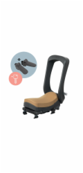 URBAN IKI Junior boot seat BLACK/BROWN SET zámek na klíč