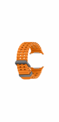 Samsung Sportovní řemínek Marine Band pro Watch Ultra velikosti S/M/L oranžový