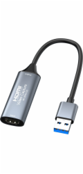 Kabel PremiumCord HDMI capture/grabber pro záznam Video/Audio signálu do počítače s konektorem USB3.0 typ A