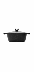 Hrnec Domoletti Black Marble, 28 cm, 6,1l