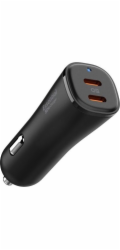 Spigen Nabíječka SPIGEN EV502 ARCSTATION ESSENTIAL AUTONABÍJEČKA 50W ČERNÁ