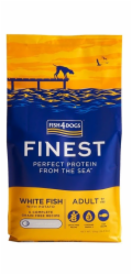 FISH4DOGS Finest Ocean White fish M/L - suché krmivo pro psy - 12kg