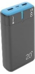 Powerbanka Tracer 47517 EnerGen 20000mAh šedá/modrá